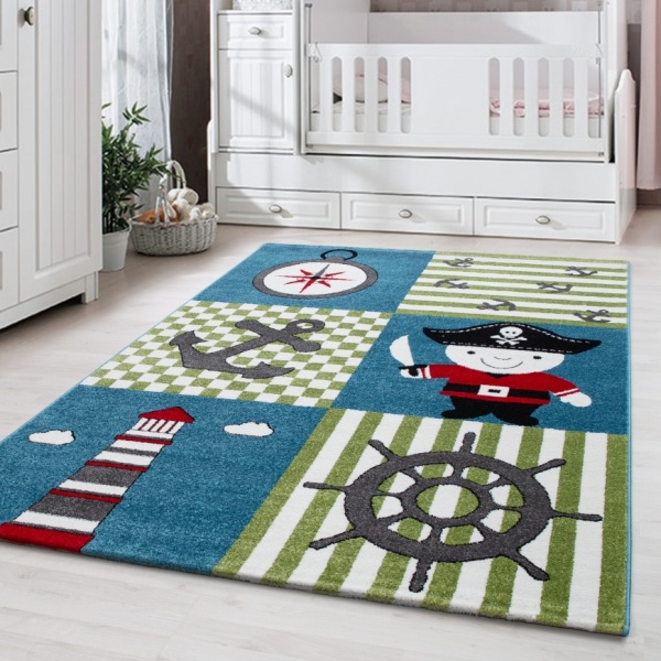 Kids Multicolor Rug for Playrooms I Multicolor Playmats for Children